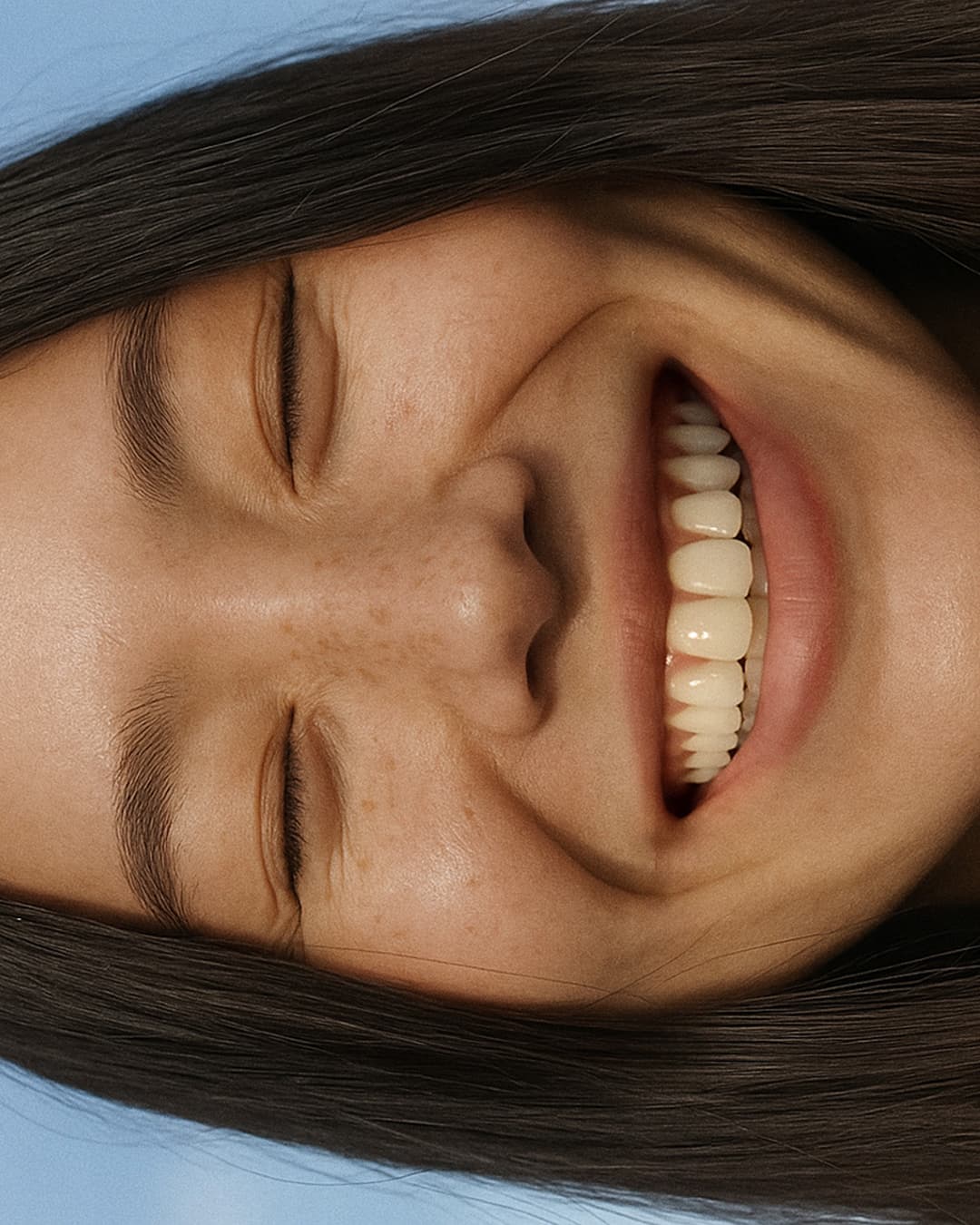 Happy patient with beautiful smile